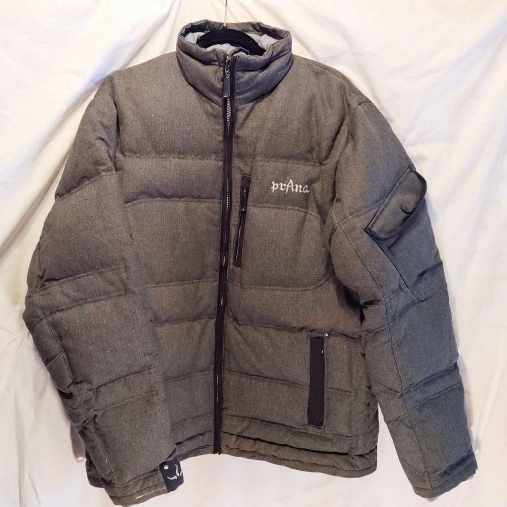 prAna Winter Coat Mens/Unisex sz Large Down-Filled